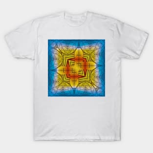 design inspired by nature in square composition T-Shirt